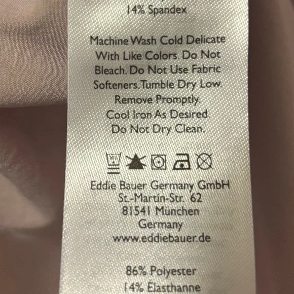 Maurices Pale Blue Ruffle-Neck Button-Front Blouse - Picture 5 of 5